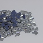 K9 Glass Crystal Loose Rhinestones Hotfix Flat Top Rectangle Shape Iron-on Rhinestones for DIY Crafts and Decoration